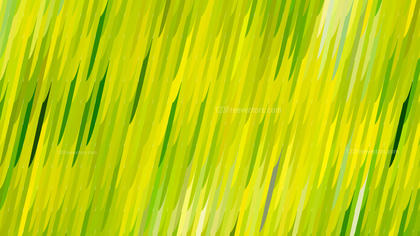 Green and Yellow Diagonal Lines and Stripes Background