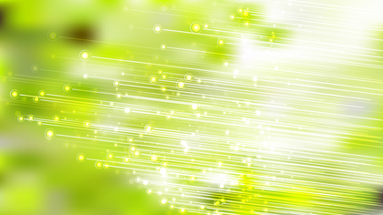 Green Yellow and White Diagonal Glowing Lines Abstract Background