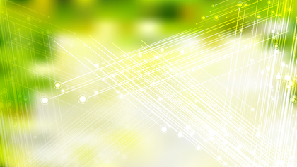 Abstract Green Yellow and White Shiny Crossing Lines Background