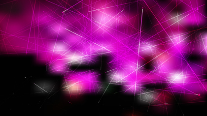 Abstract Crossing Random Lines Pink and Black Background