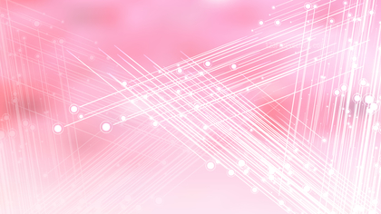 Abstract Pink and White Shiny Crossing Lines Background