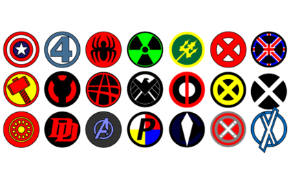 Vector Marvel logos