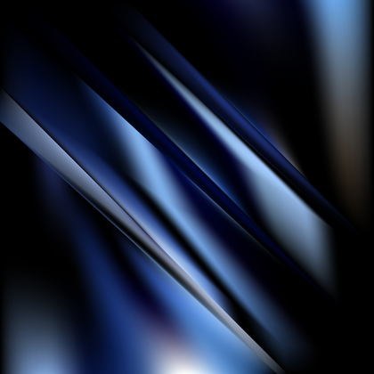 Abstract Black and Blue Background Design