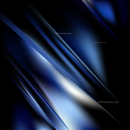 Abstract Black and Blue Background Vector Illustration