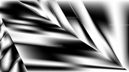 Abstract Black and White Background Vector Illustration