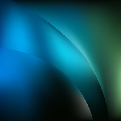 Abstract Black Blue and Green Graphic Background