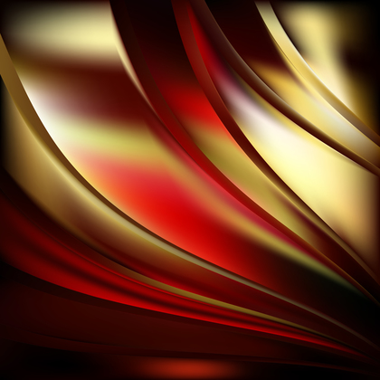 Abstract Black Red and Gold Background Vector Illustration
