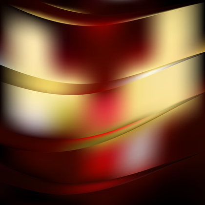 Abstract Black Red and Gold Background