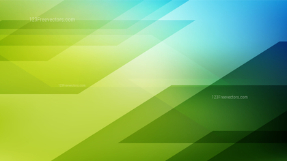 Abstract Blue and Green Graphic Background