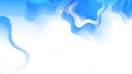 Blue and White Background Graphic