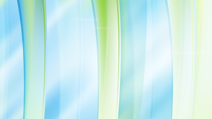 Abstract Blue Green and White Background Vector Illustration
