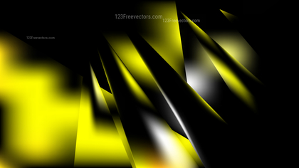 Abstract Cool Yellow Background Vector Illustration