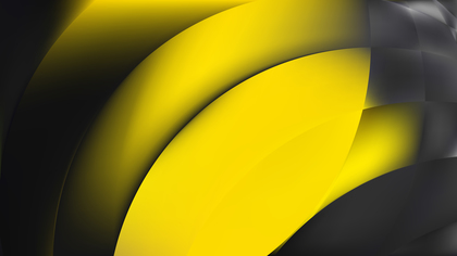 Abstract Cool Yellow Graphic Background
