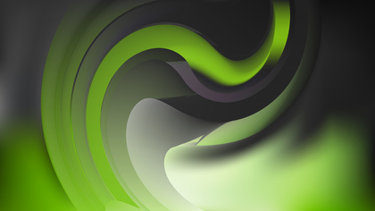Abstract Green and Black Graphic Background