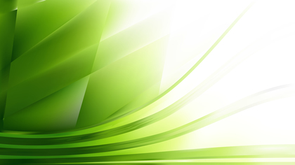 Abstract Green and White Background Vector Illustration