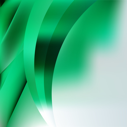 Green and White Background
