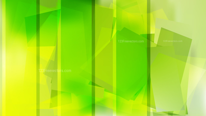 Abstract Green and Yellow Background Vector Illustration