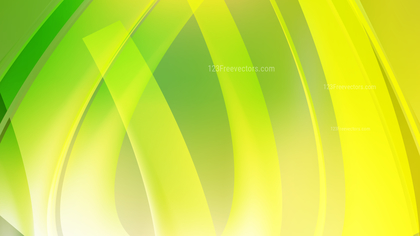 Abstract Green and Yellow Graphic Background