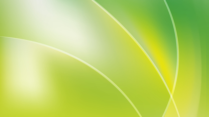 Abstract Green Yellow and White Background Vector Illustration