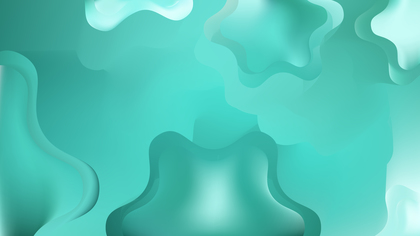 Abstract Mint Green Graphic Background