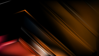 Abstract Orange and Black Background