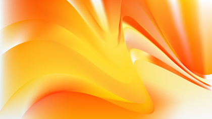 Abstract Orange and White Graphic Background