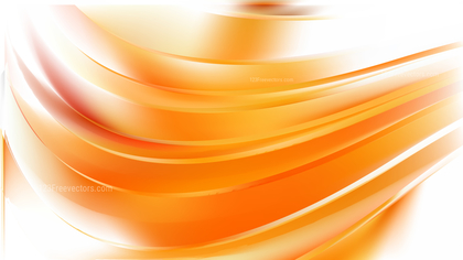 Abstract Orange and White Background Vector Illustration