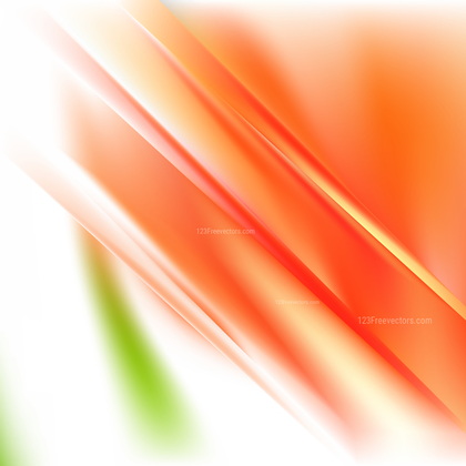 Abstract Orange and White Graphic Background