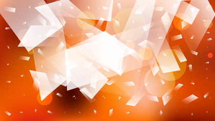 Orange and White Background Vector Image