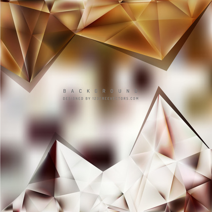 Abstract Brown Triangular Background
