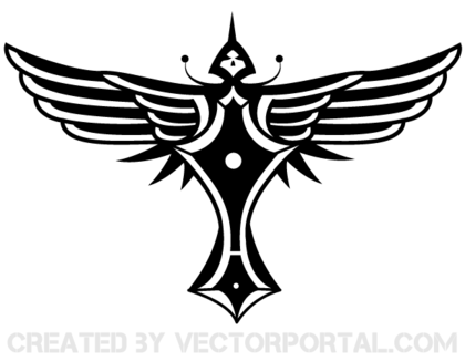 Vector Winged Totem