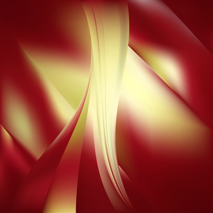 Abstract Red and Gold Background Vector Illustration