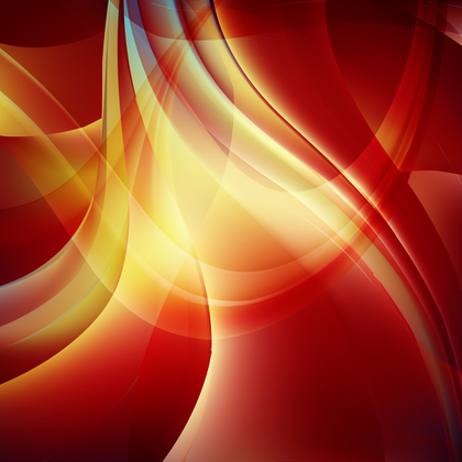 Abstract Red and Yellow Background Vector Illustration
