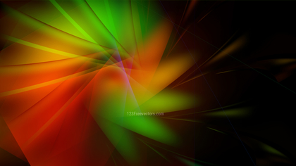 Black Red and Green Fractal Background