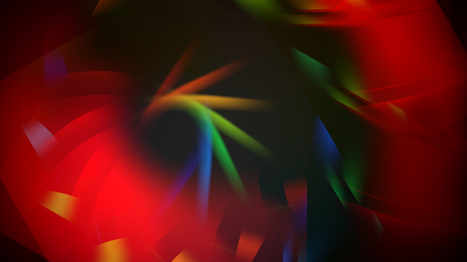 Black Red and Green Fractal Background