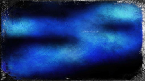 Black and Blue Grunge Background