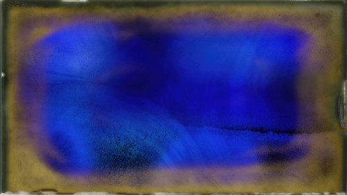 Blue and Brown Grunge Background