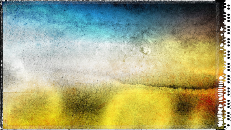 Blue and Orange Textured Background Image