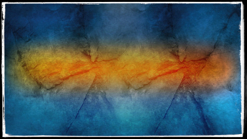 Blue and Orange Background Texture Image