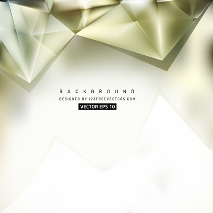Abstract Light Color Triangle Polygonal Background Template