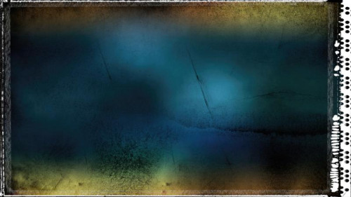 Blue Orange and Black Dirty Grunge Texture Background