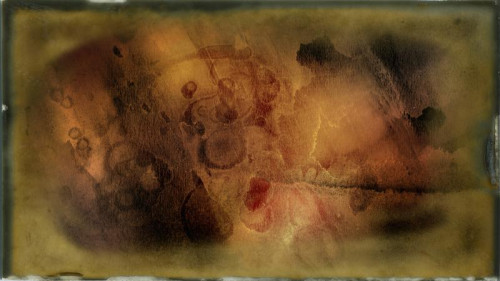 Dark Brown Grungy Background Image