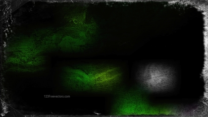 Green and Black Grunge Background
