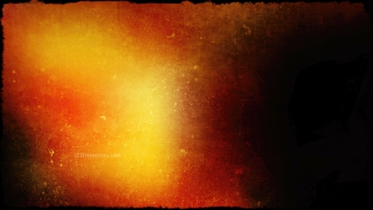 Orange and Black Grunge Background Texture