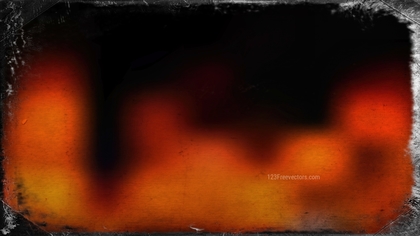 Orange and Black Grunge Texture Background Image