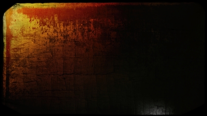 Orange and Black Grunge Background Texture Image