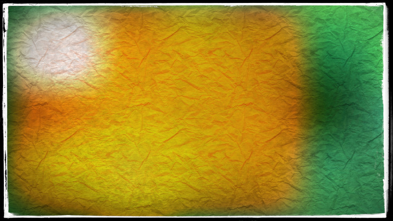 Orange and Green Grunge Background