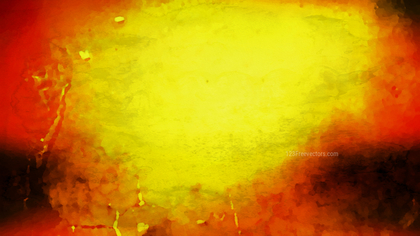 Black Red and Yellow Grunge Watercolour Texture