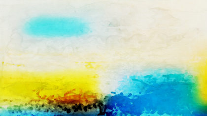 Blue and Yellow Watercolor Texture Background
