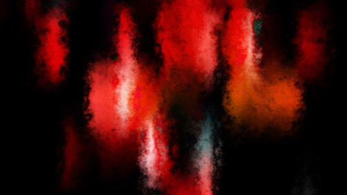 Cool Red Watercolor Texture Background Image